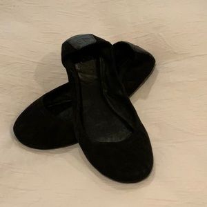 Tory Burch suede ballet flats